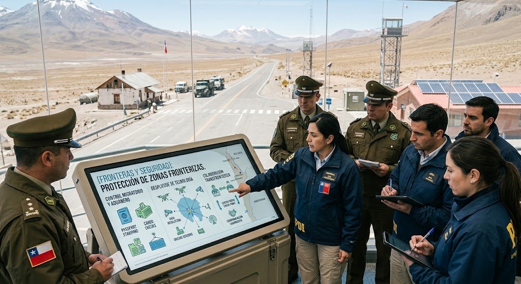 Chile protección de zonas fronterizas .
