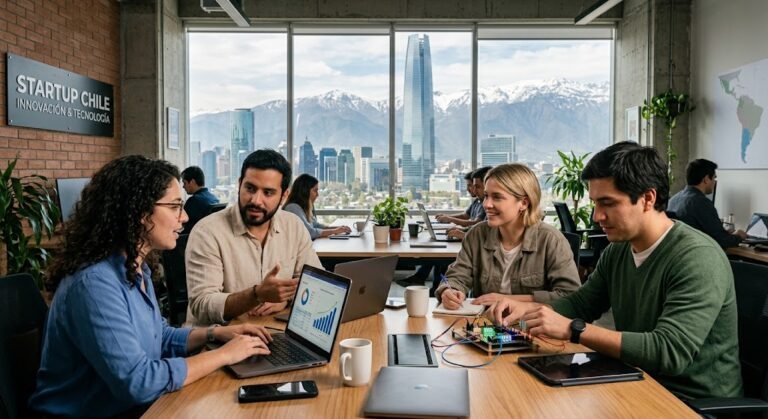 El ecosistema de innovación y startups en Chile.